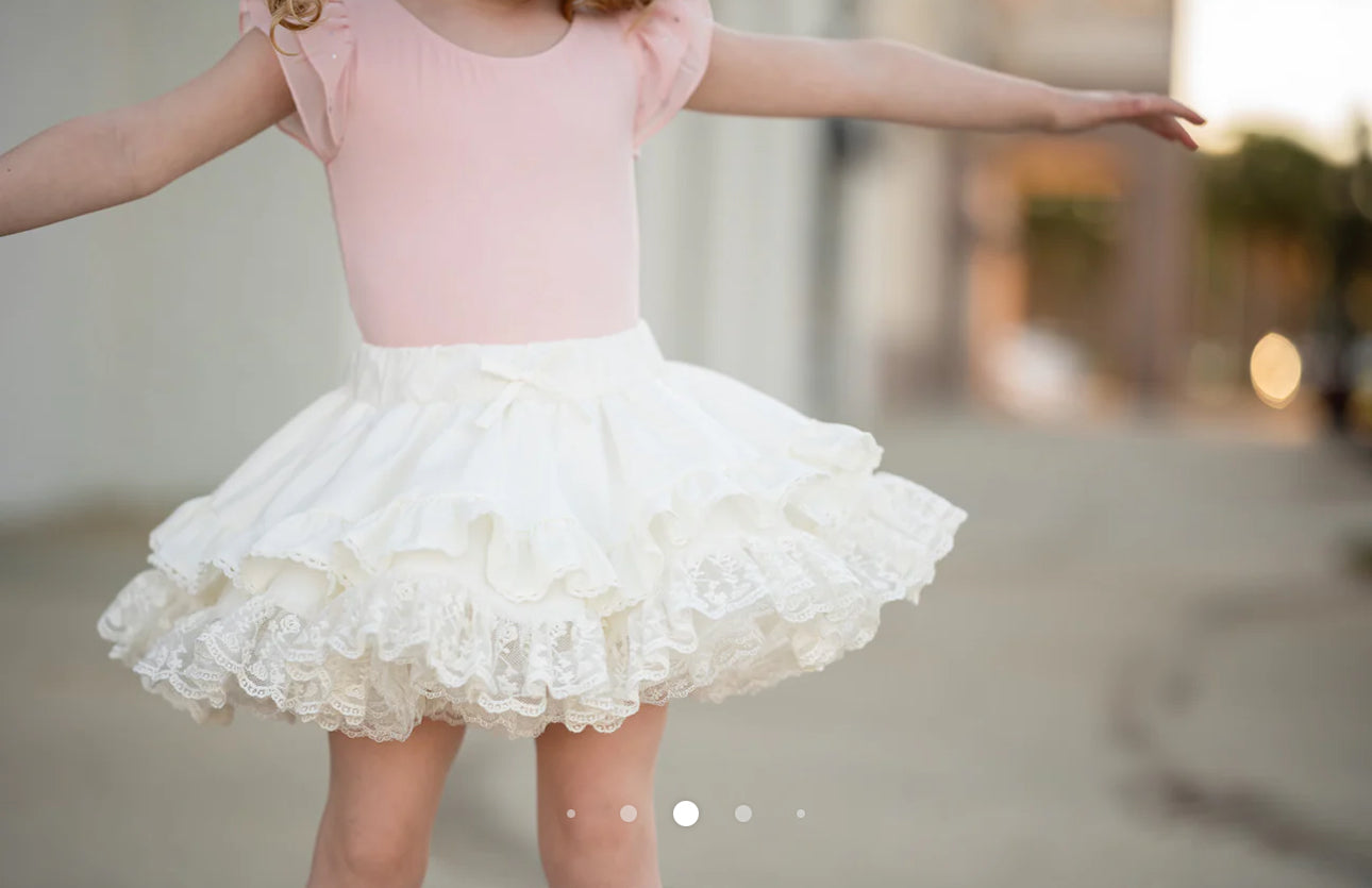 Begirl-Petti Skirt - Ivory
