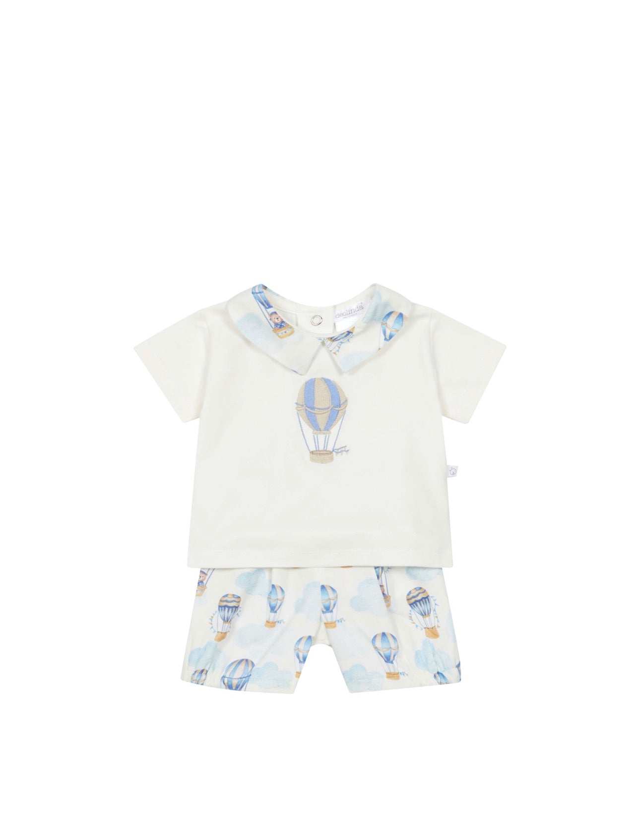 Blue Balloon Baby Boy 2-Piece Set