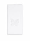 Baby Gi Butterfly Blanket – Classic Baby Carriage Blanket-White