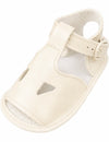 Ivory Boys Crib Sandals – Soft Nappa Leather Baby Sandals