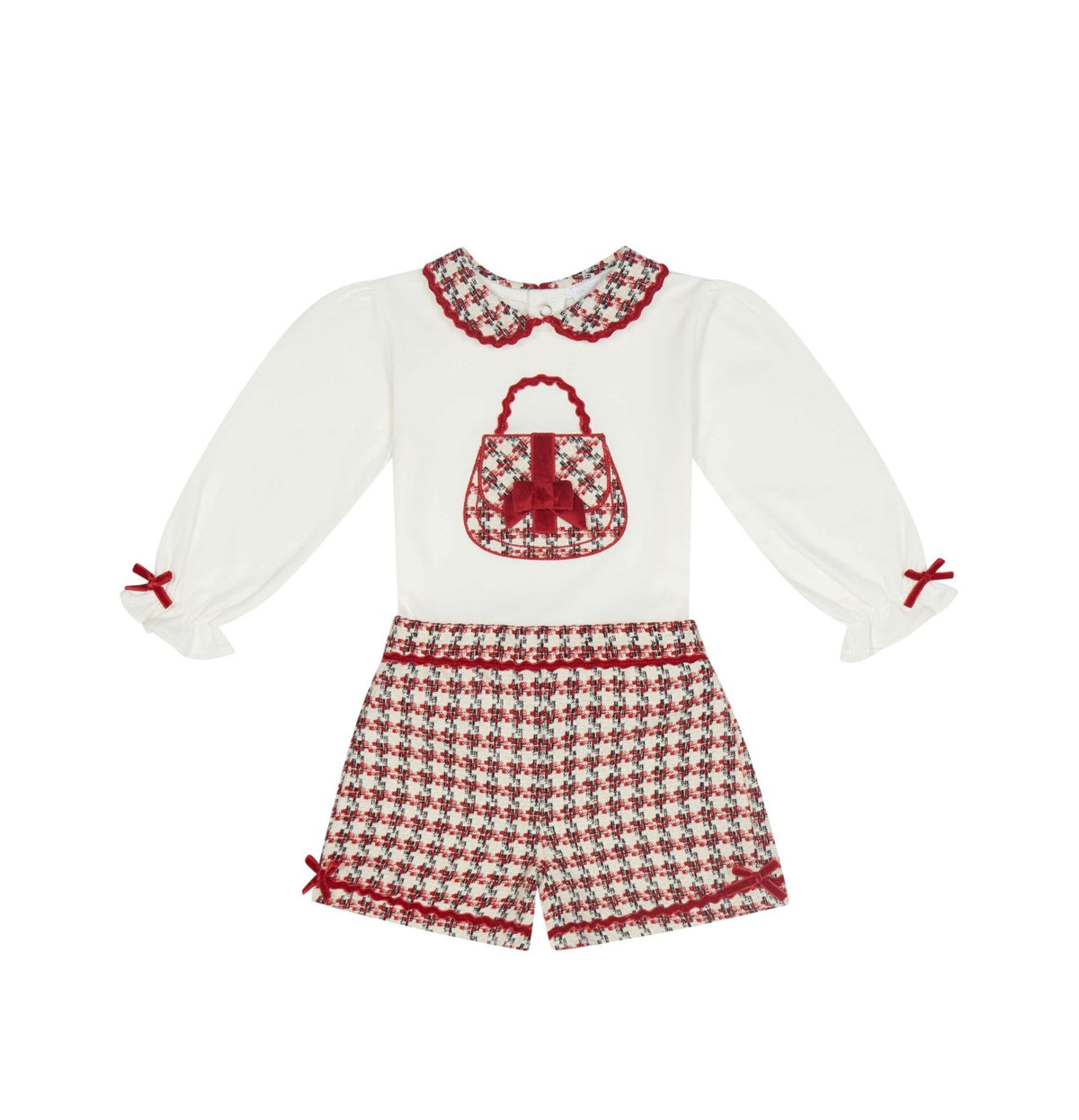 Deolinda Little Lady Handbag Top & Shorts Set