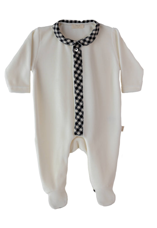 Baby GI Baby Grow Black & White addition