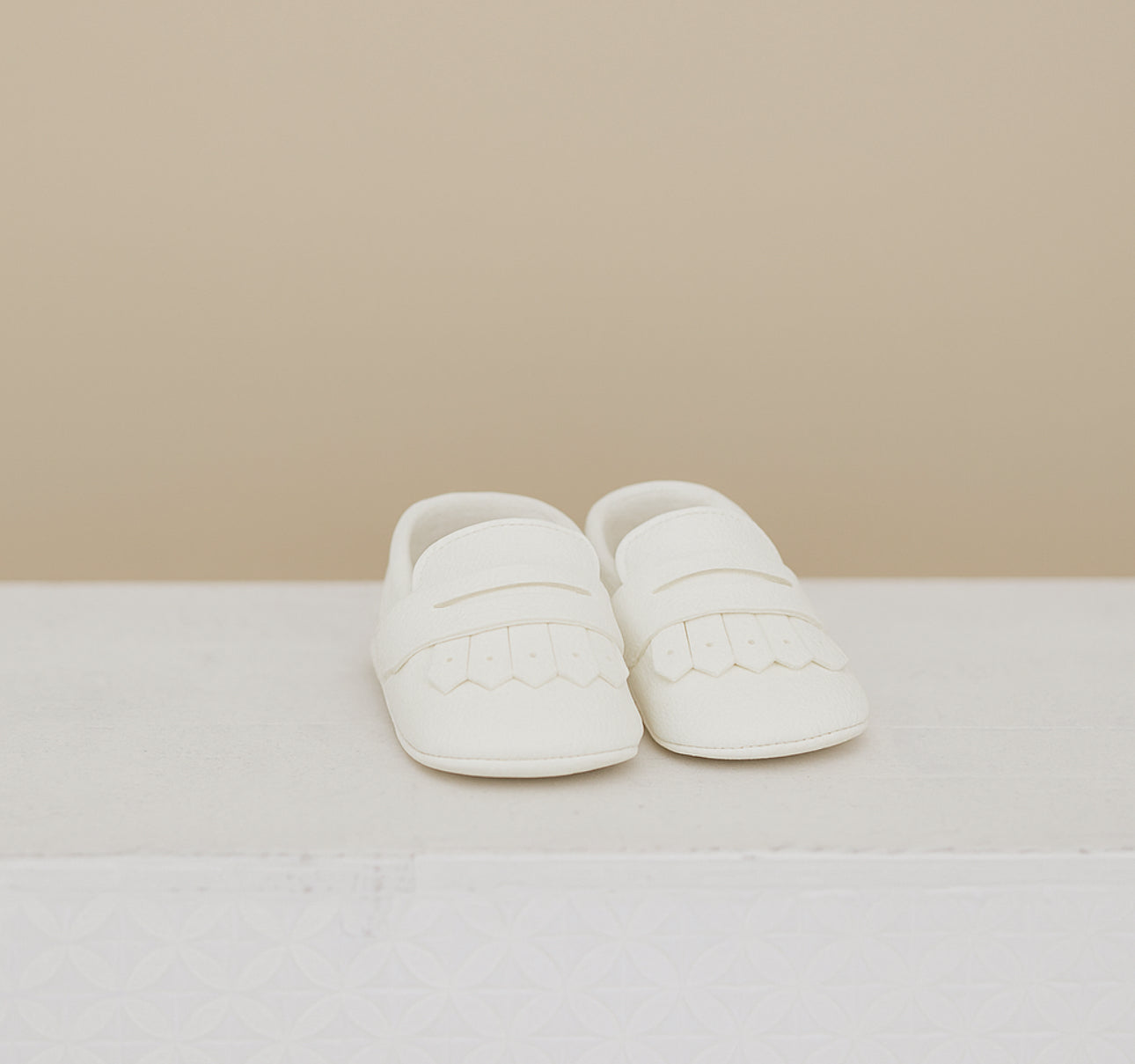 Infant Boys Whiter loafers