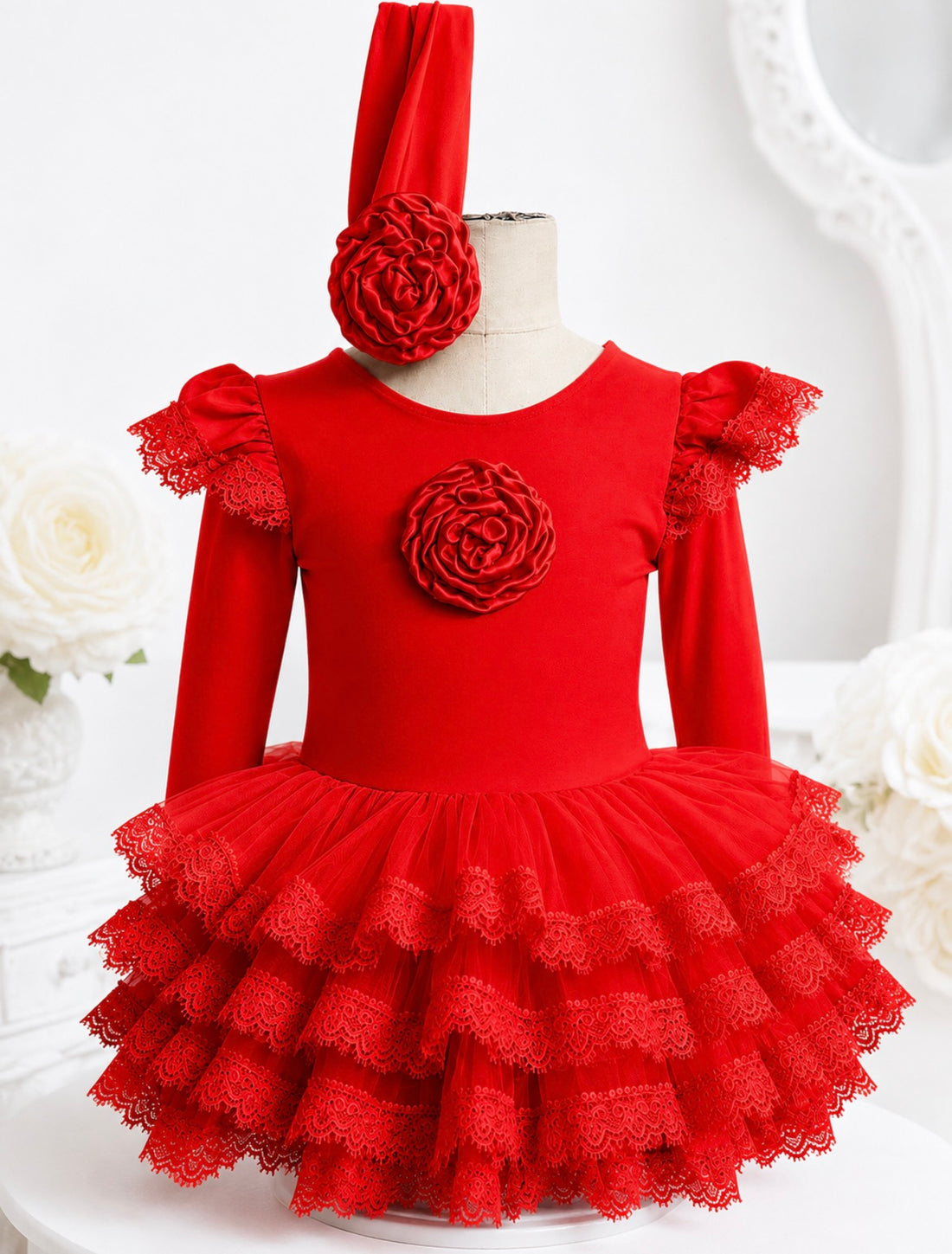 Darling in Lace Merry Christmas Ensemble🚨PRE-ORDER🚨