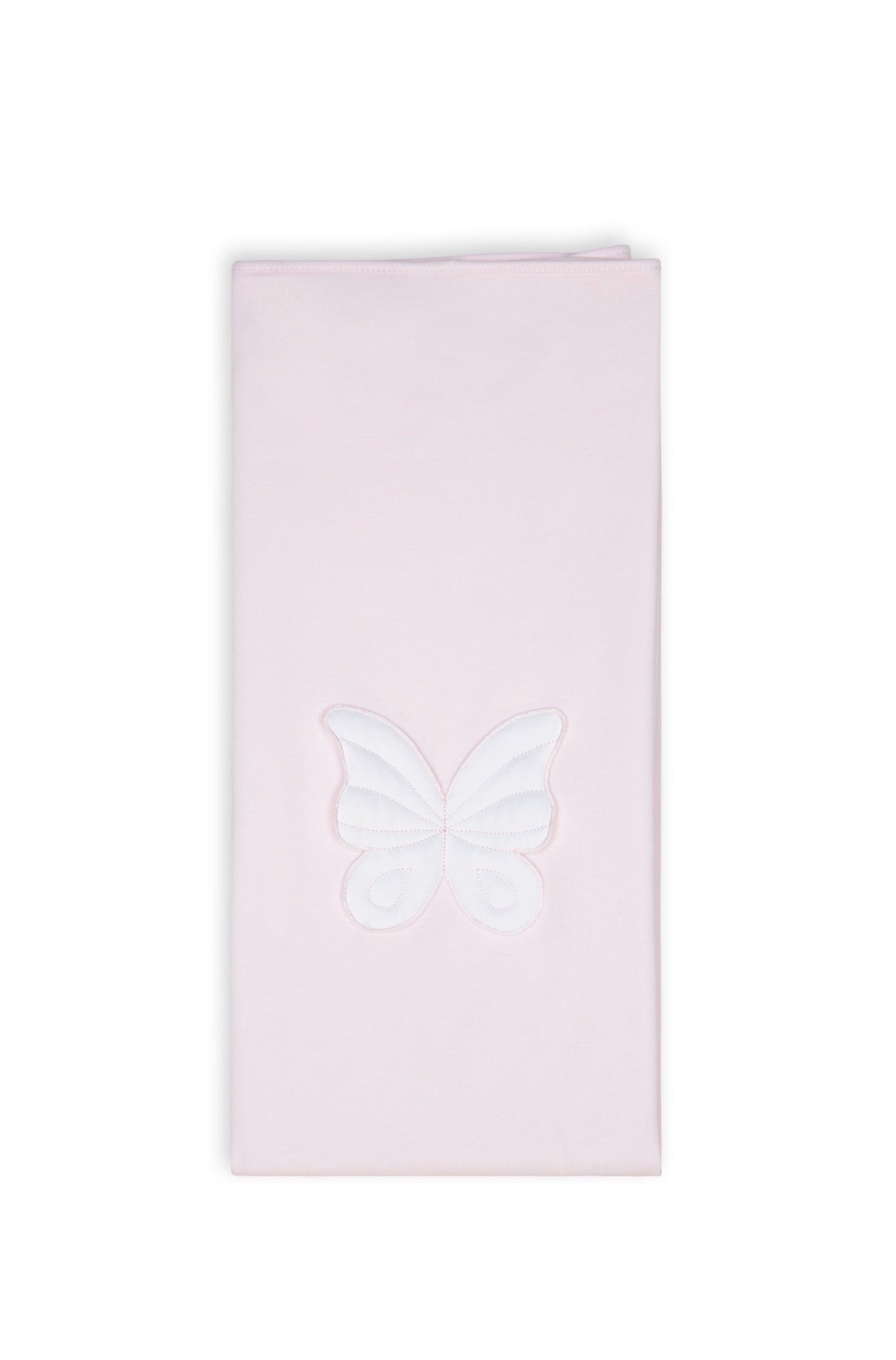 Baby Gi Butterfly Blanket – Classic Baby Carriage Blanket-Pink