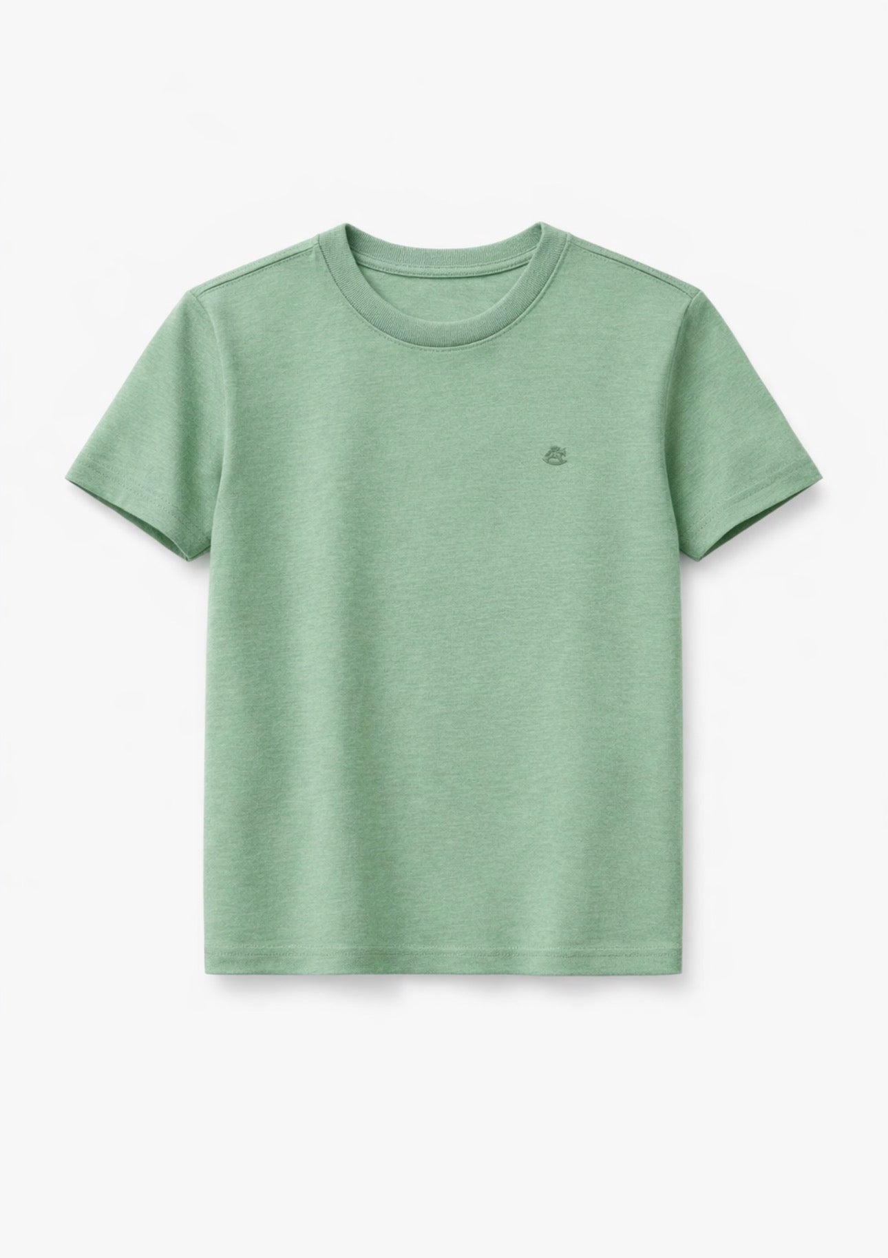 Mint Green Classic Cotton Boys Tee | Soft Everyday Luxury Shirt