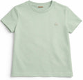 Classic Mint  Pima Cotton Tee | Embroidered Crest Detail