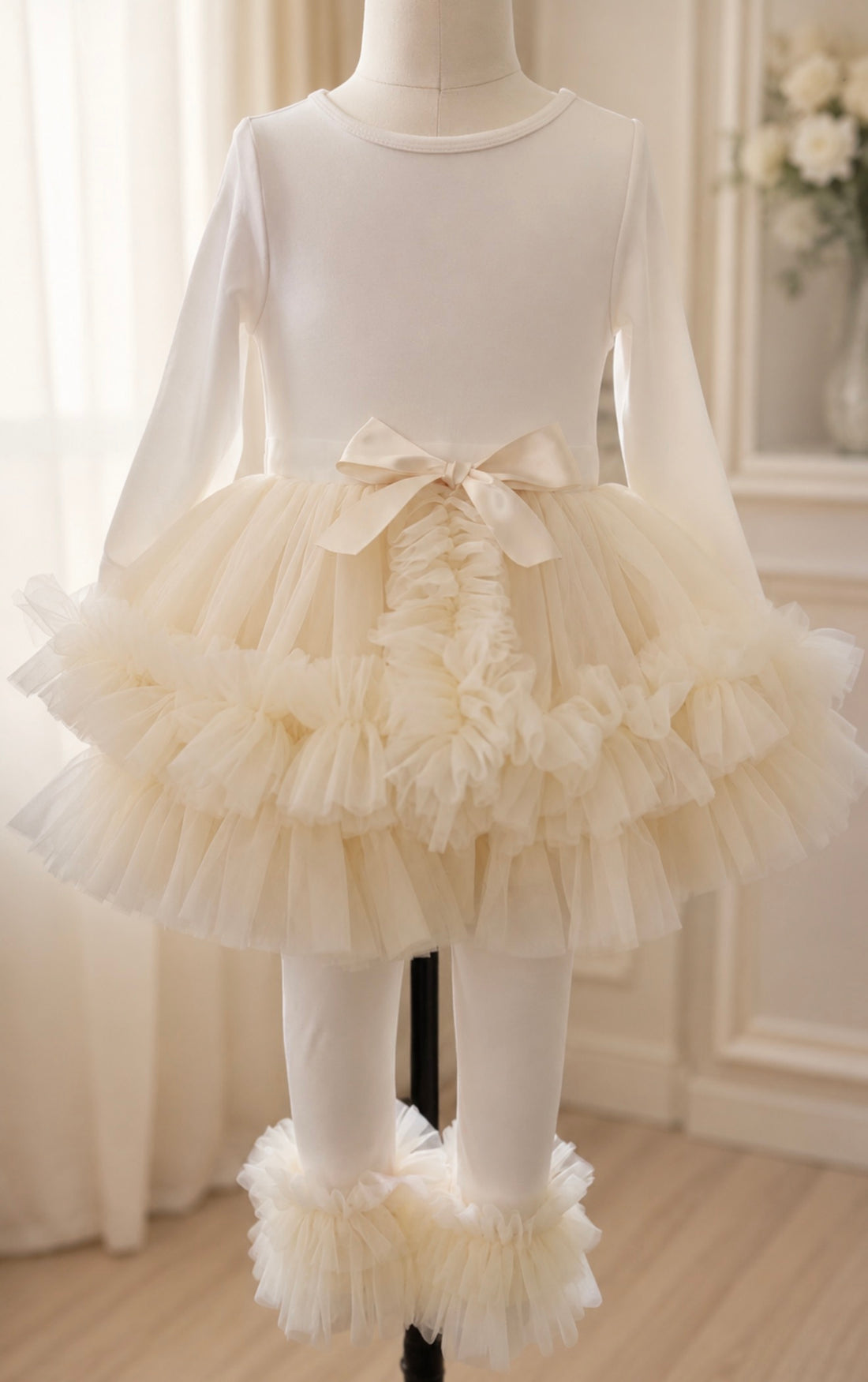 Darling in Tulle Ivory III -Pant Set🚨PRE-ORDER🚨