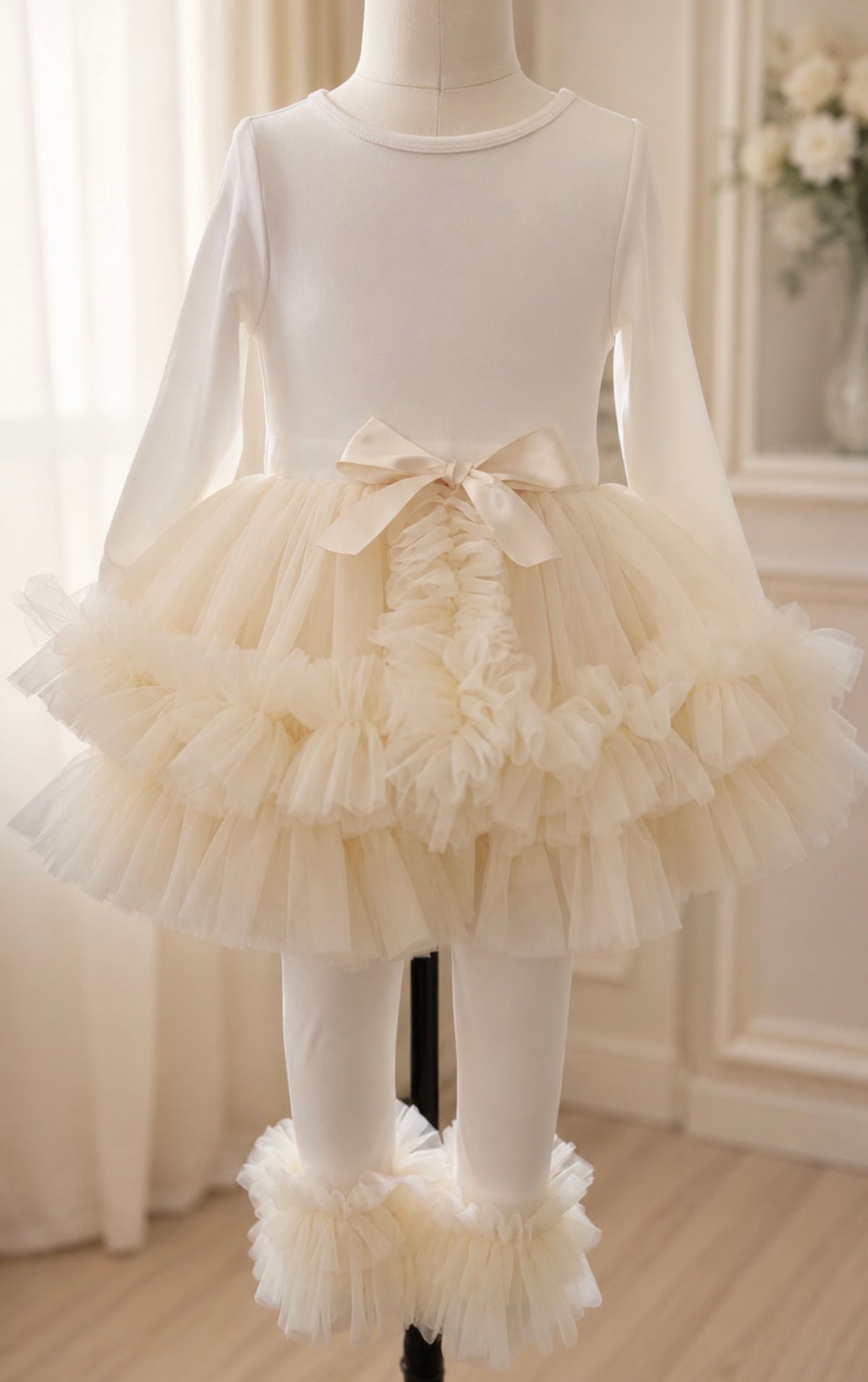 Darling in Tulle Ivory III -Pant Set🚨PRE-ORDER🚨