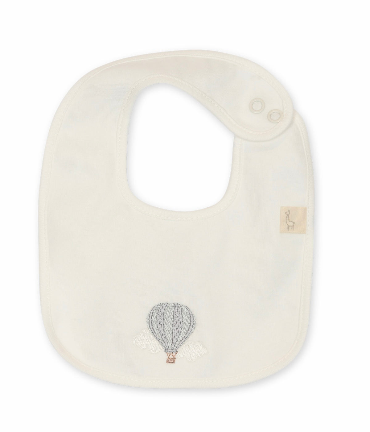 Baby Gi Hot Air Balloon Bib - Ivory