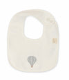 Baby Gi Hot Air Balloon Bib - Ivory
