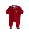 The Velour Prancer Boys Footie-By Baby Gi