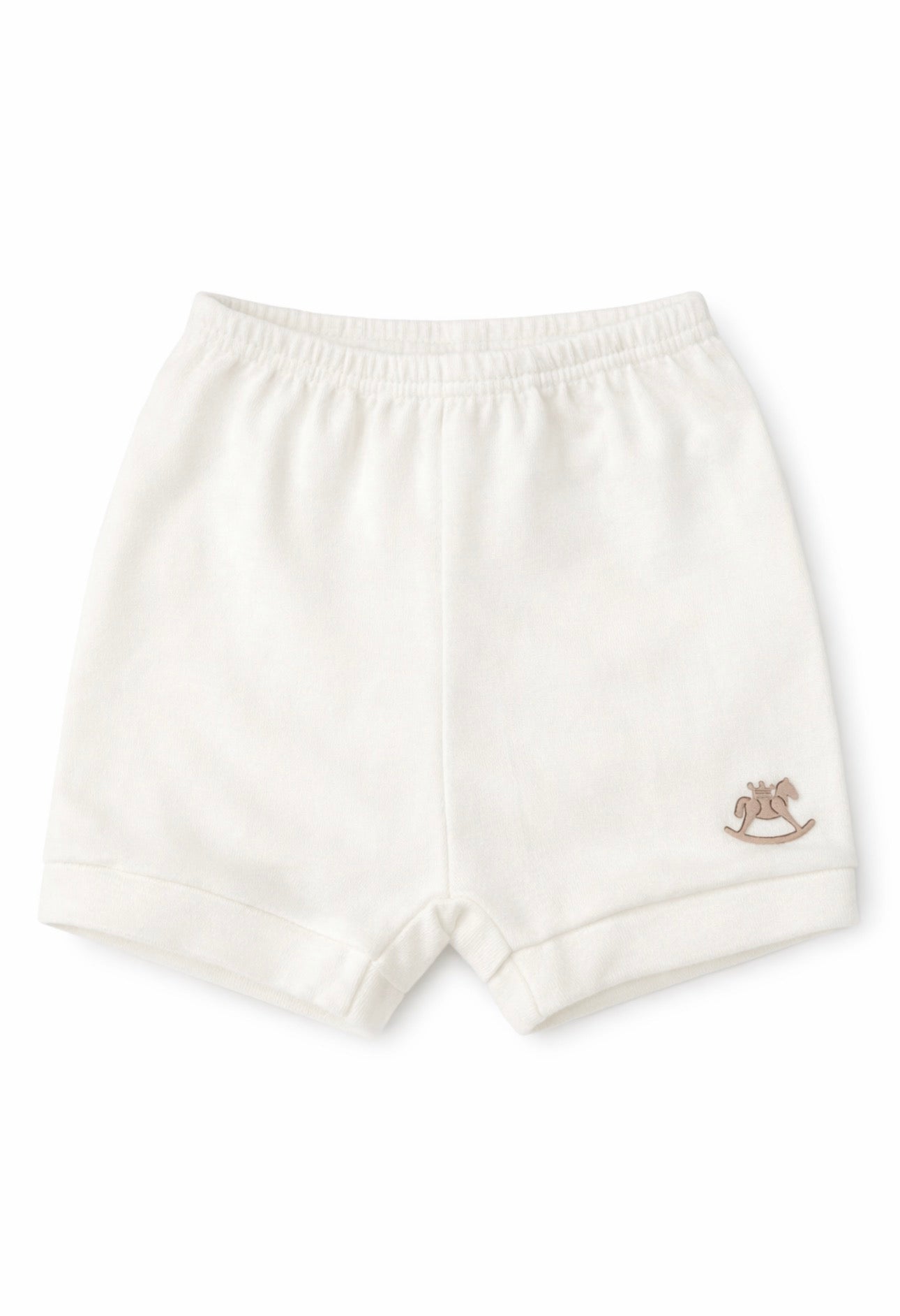 Up Baby Pima Cotton Shorts