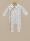 Ninnaoh Up, Up & Away Baby Blue Footed Sleeper