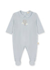Baby Gi Hot Air Balloon Footed Romper – Blue