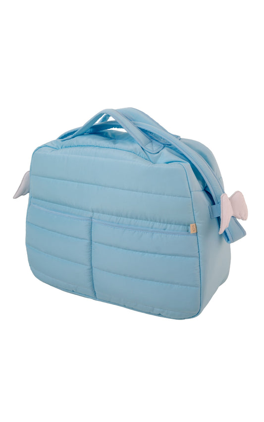 Heavenly angel baby diaper bag -Blue