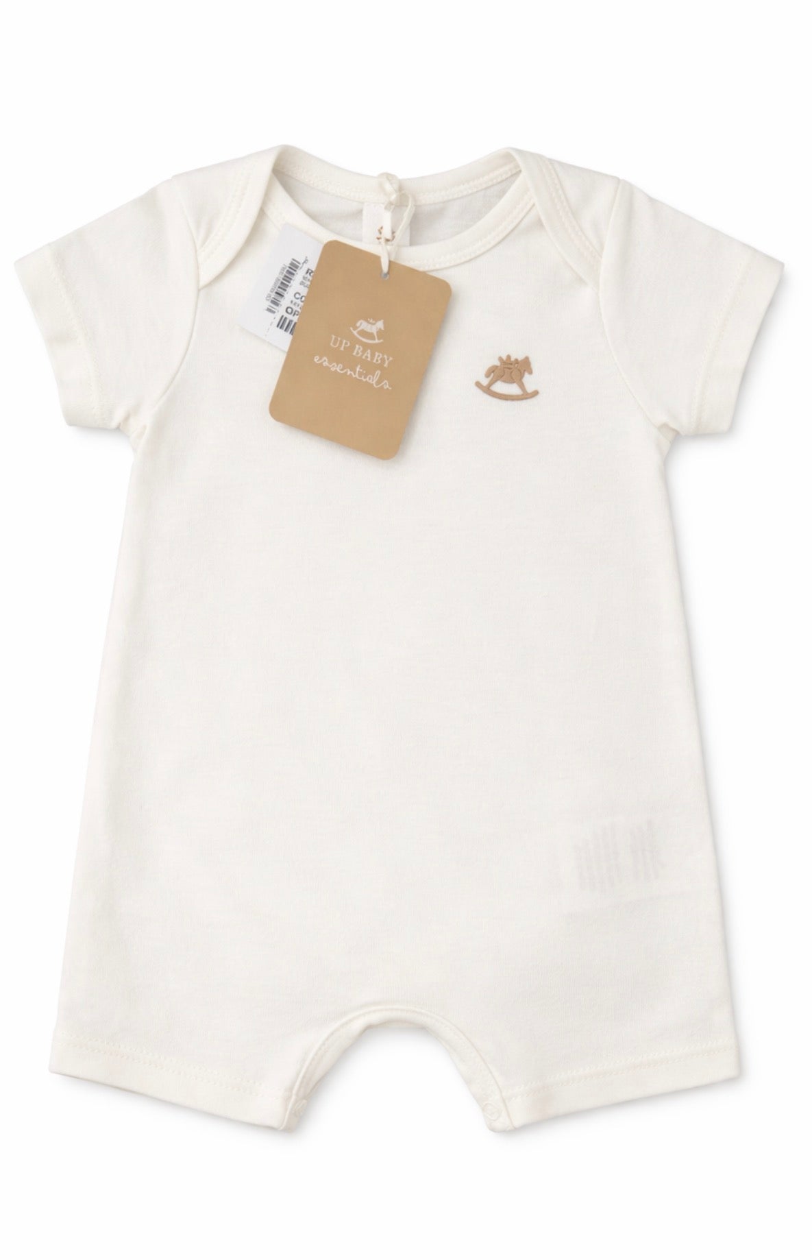 Up Baby Essentials Pima Cotton Romper