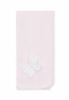 Baby Gi Pink Butterfly Receiving Blanket-Pink