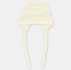 Lemon Knit Baby Bonnet – Newborn Baby Bonnet with Ties | Montreal Collection