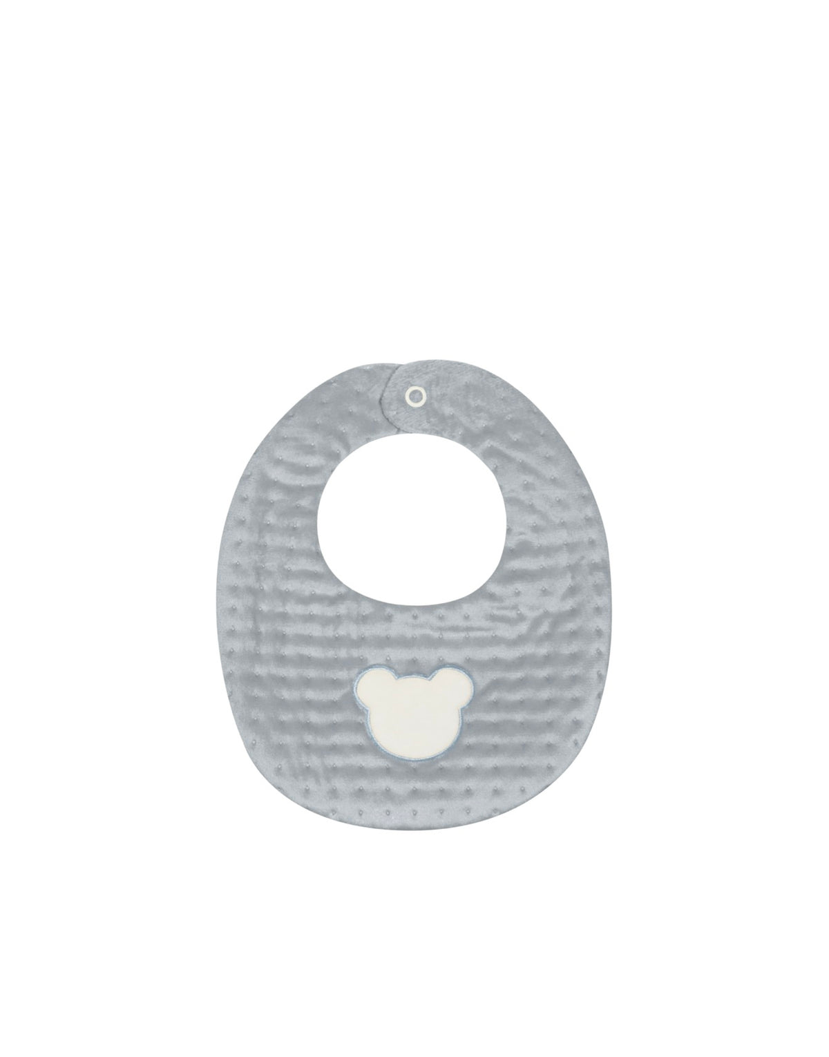 Deolinda Blue Teddy Bear Bib
