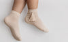 Meia Pata Tassel Ankle Socks-Beige