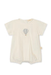 Baby Gi Hot Air Balloon Bubble Romper – Cream