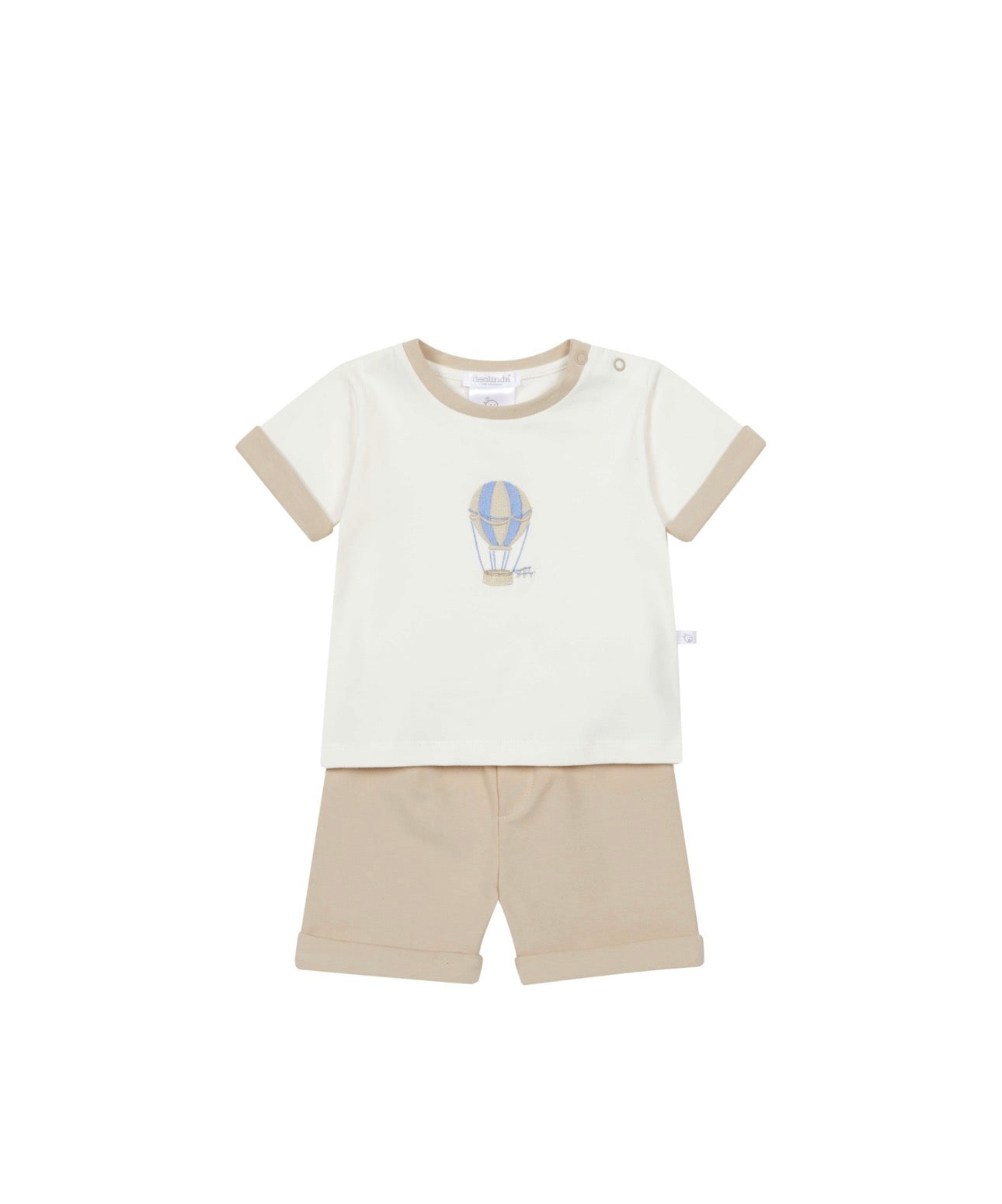 Blue Balloon Baby Boy T-Shirt & Shorts Set