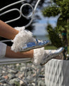 The celebration Lux Ruffle Sock – Limited Edition-Ivory