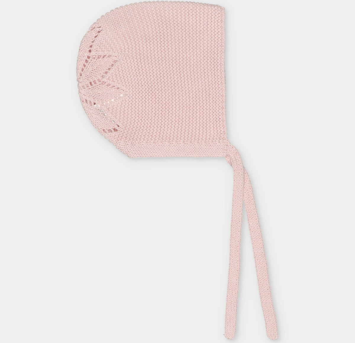 🎀 Martin Aranda Baby Pink Knit Bonnet