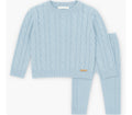 Martin Armando Classic Cable Knit Set – Blue