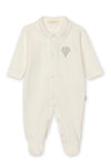 Baby Gi Hot Air Balloon Footed Romper – Cream