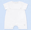 Pure White  Interlock Cotton Baby Romper – Cloud Collection
