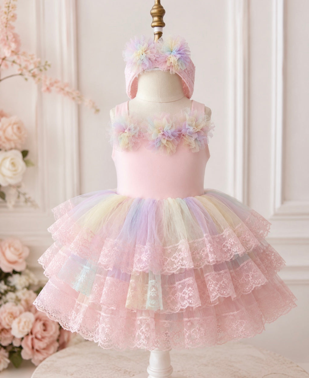 Darling in Pastels™ Tutu Dress & Headband Set