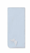 Baby Gi Angel Wings Velour Carriage & Crib Blanket — Baby Blue