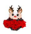 Be Girl Dixon Reindeer Ruffle Romper | Holiday Pre-Order