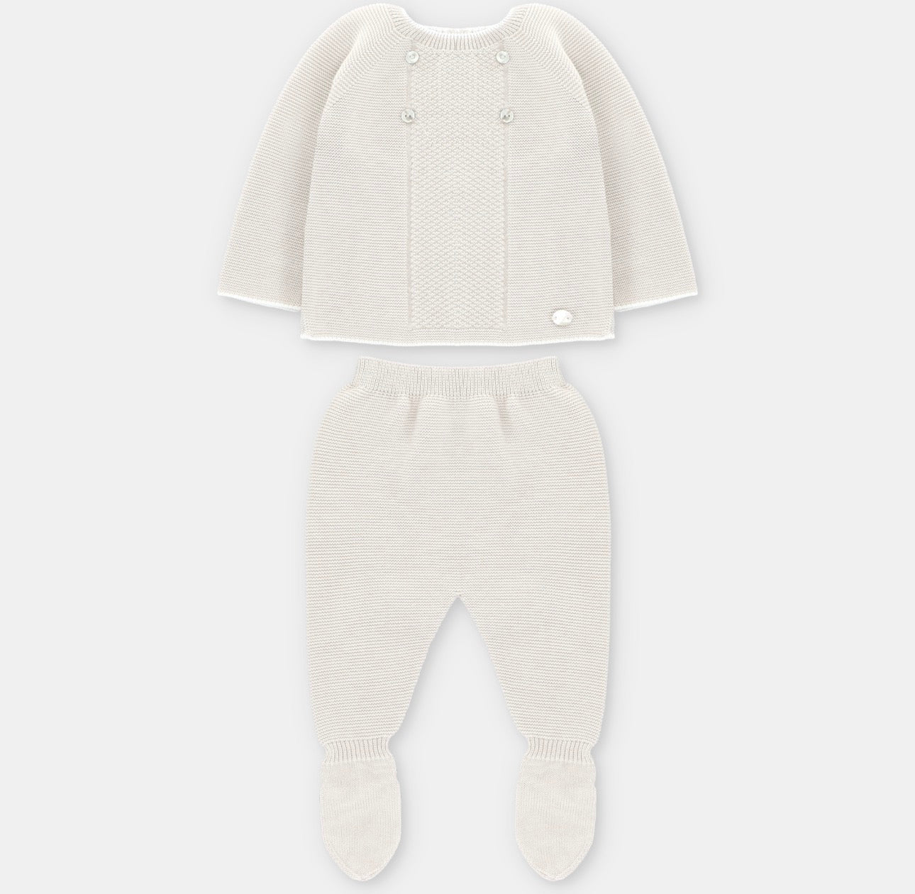 Knit Sweater & Footed Leggings Set – 3 Piece Baby Outfit | Ottawa Collection