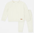 Martin Armando Classic Cable Knit Set – Off White