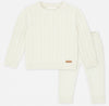 Martin Armando Classic Cable Knit Set – Off White