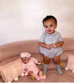 Meia Pata Kneesocks With Plush Rabbit-White