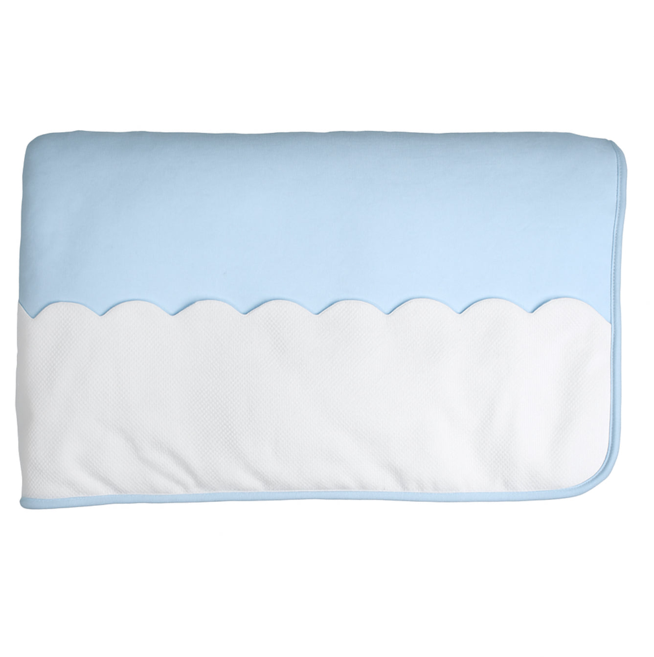Elegant Comfort: Baby G.I. Valore Blanket with Piqué-Blue