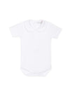 Classic White Peter Pan Collar Onesie Essential Baby Staple