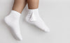 Meia Pata Tassel Ankle Socks-Pure White