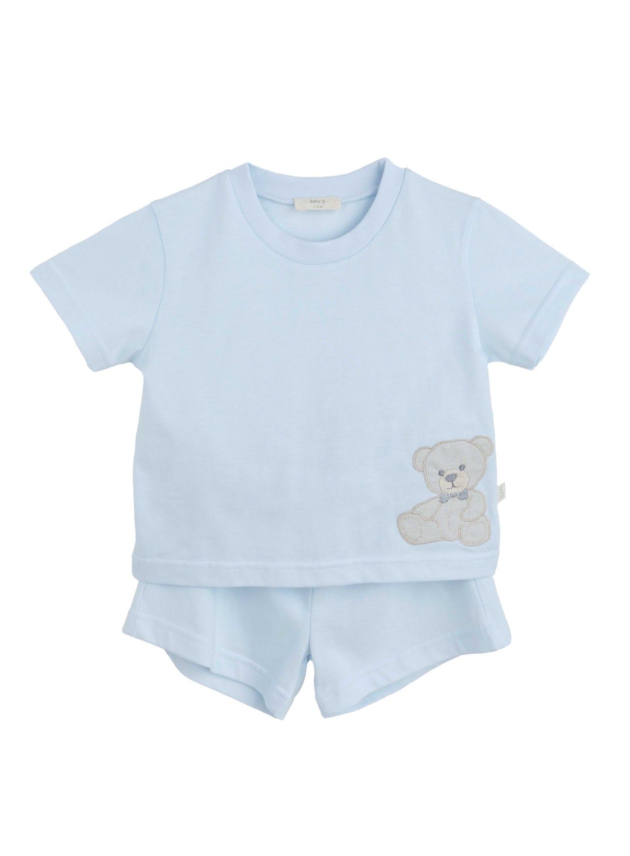 Dapper & Stylish: Baby Gi Blue  Teddy Bear  Short Set