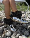 The celebration Lux Ruffle Sock – Limited Edition-Black