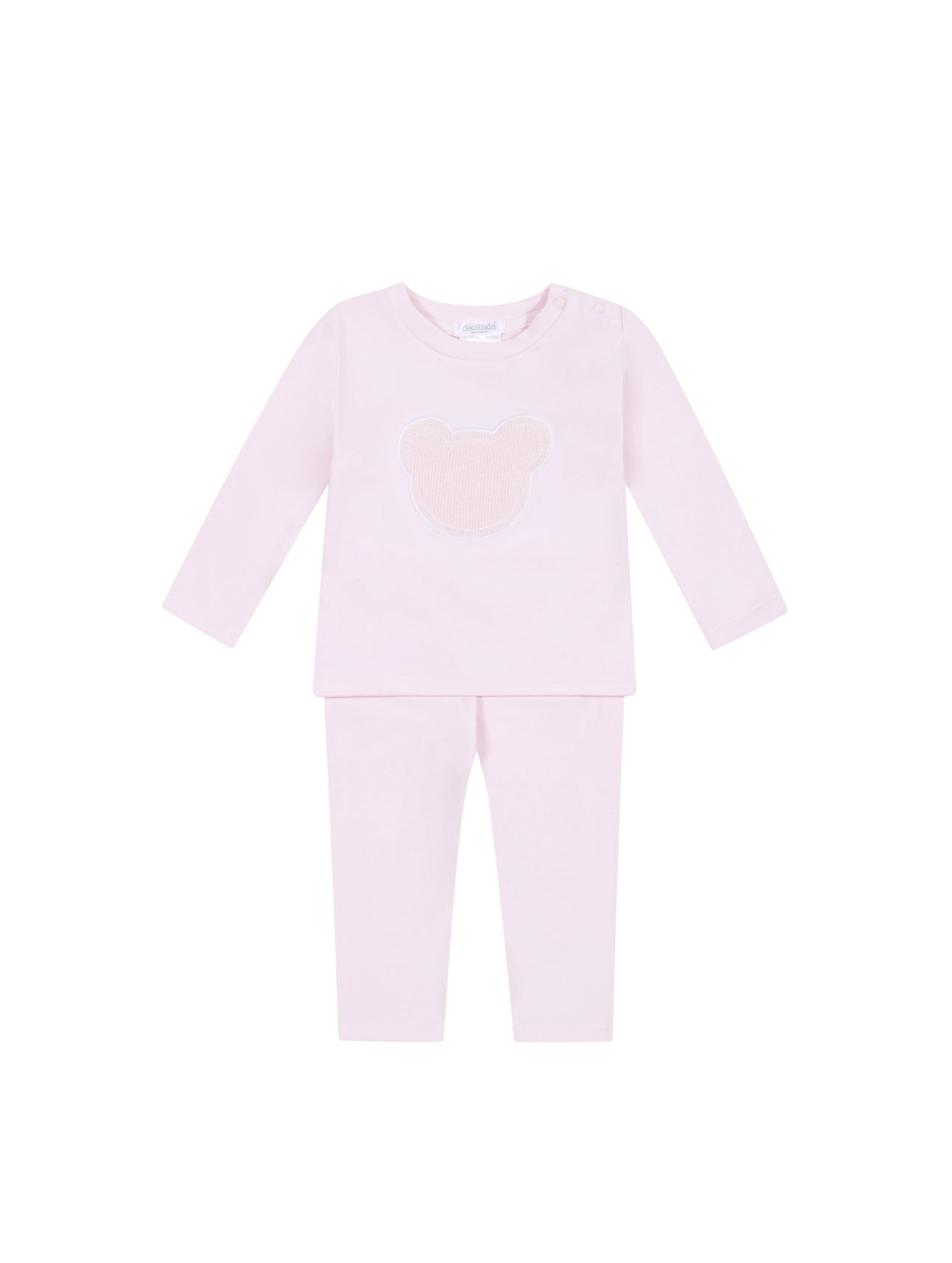 Pink cotton Jogging 2 Pc Set