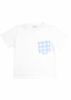 Boys Chess Blue Pocket Tee