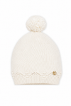 Dr. Kid Ivory Pom Pom Knit Hat