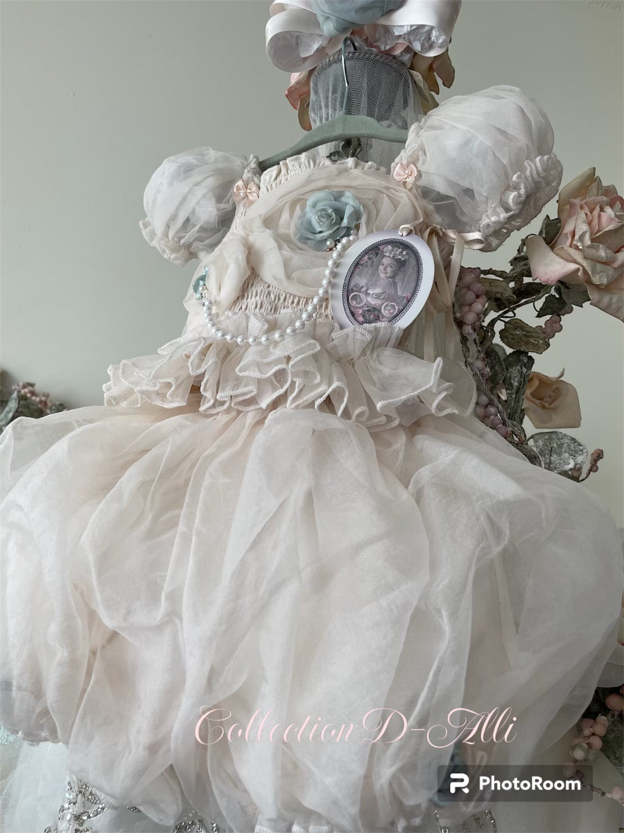 <p>Collection D-Alli&nbsp;</p> <p>The Tiffany Smocking Top &amp; Balloon Pant In&nbsp; Champagne Blush&nbsp;</p> <ul> <li>Headband</li> <li>Smocked top</li> <li>Balloon Pant&nbsp;</li> </ul>