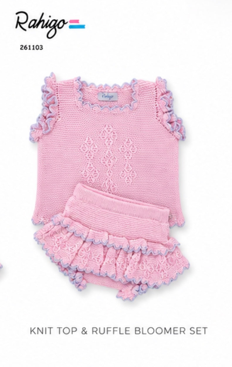 Lavender Love Knit Top & Bloomer Set 💜