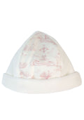 Baby Gi Ivory & Pink Hat